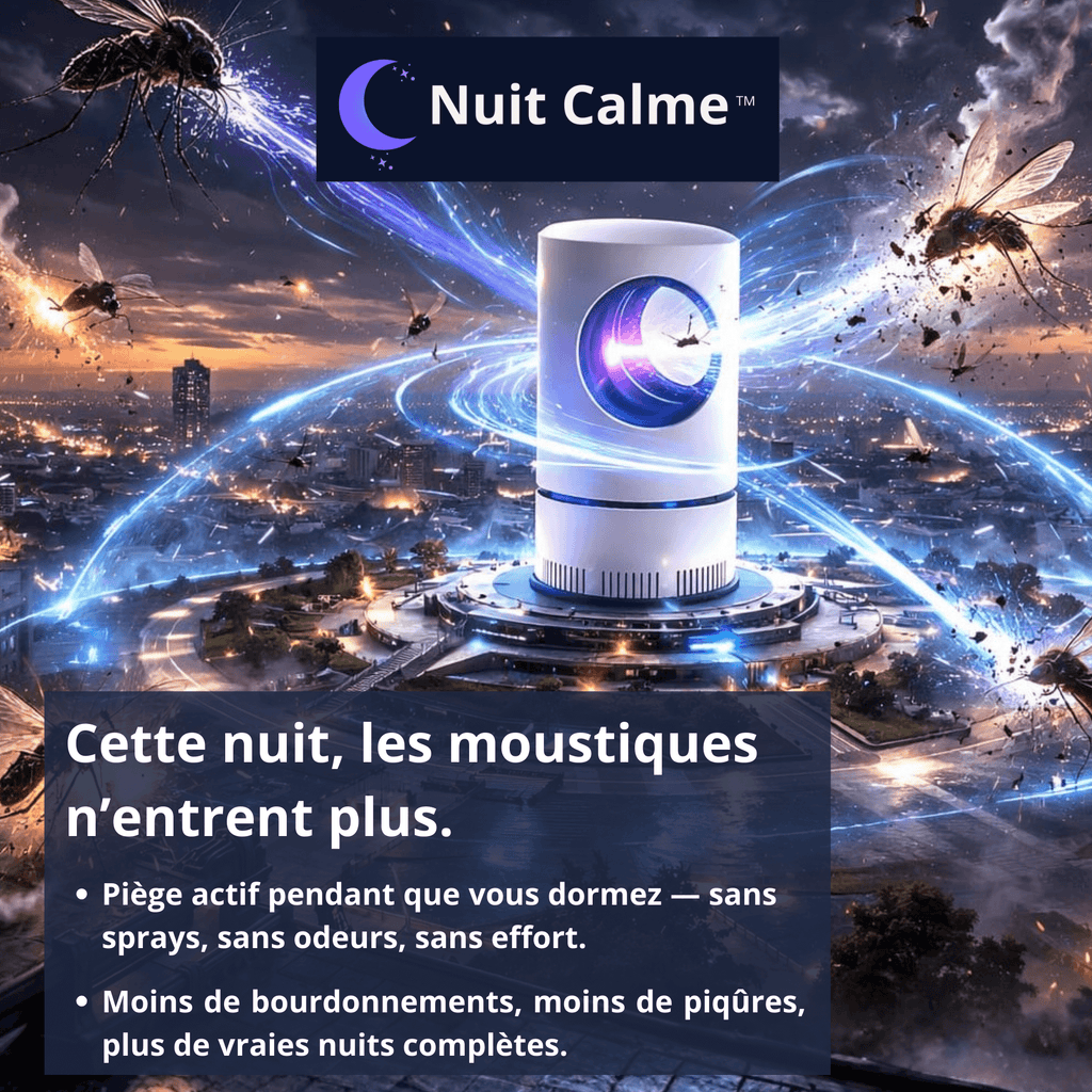 Nuit Calme™ - La guerre contre les moustiques commence ici