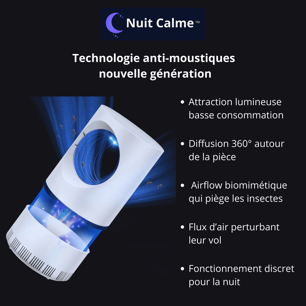 Nuit Calme™ - La guerre contre les moustiques commence ici