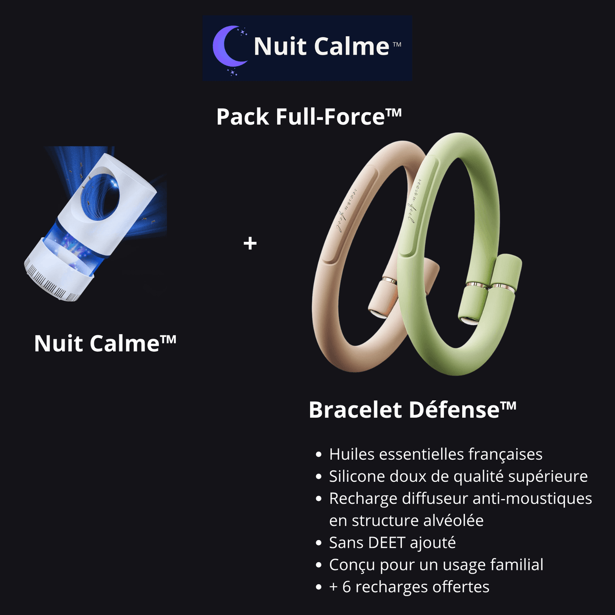 Nuit Calme™ - La guerre contre les moustiques commence ici